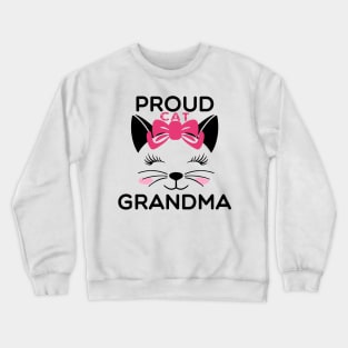 Proud Cat Grandma Crewneck Sweatshirt